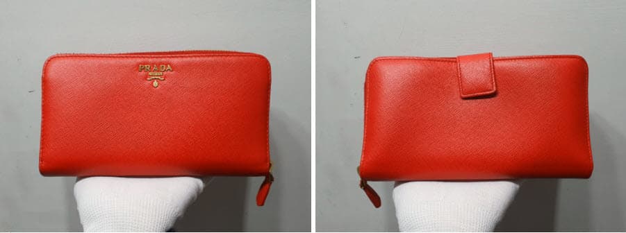 프라다 지갑 복원 전후 비교