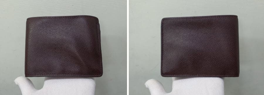 루이비통 지갑 복원 전후 비교